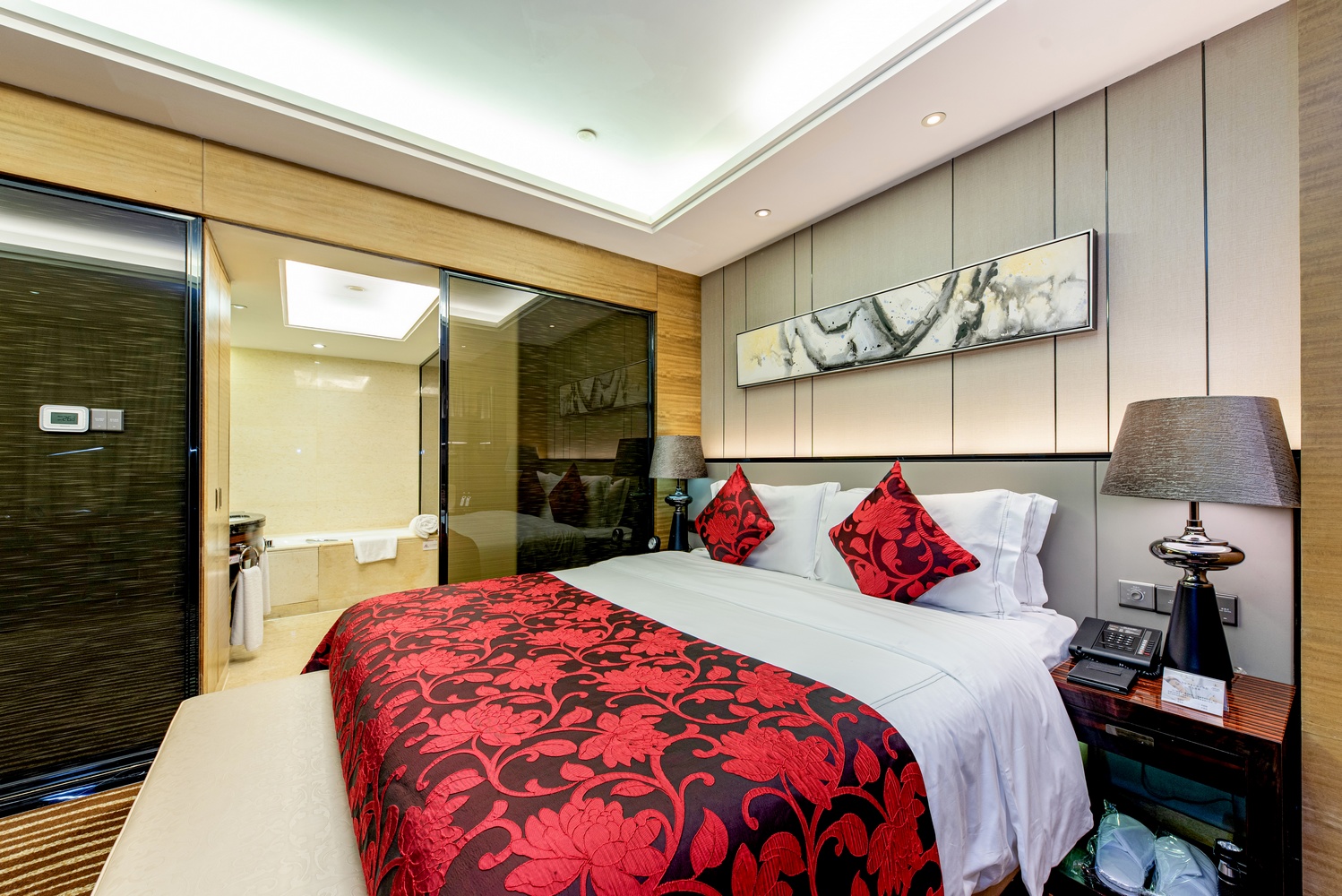 Shenzhen YANGBANGLANGYUE International HotelLongTan Garden View Queen Room