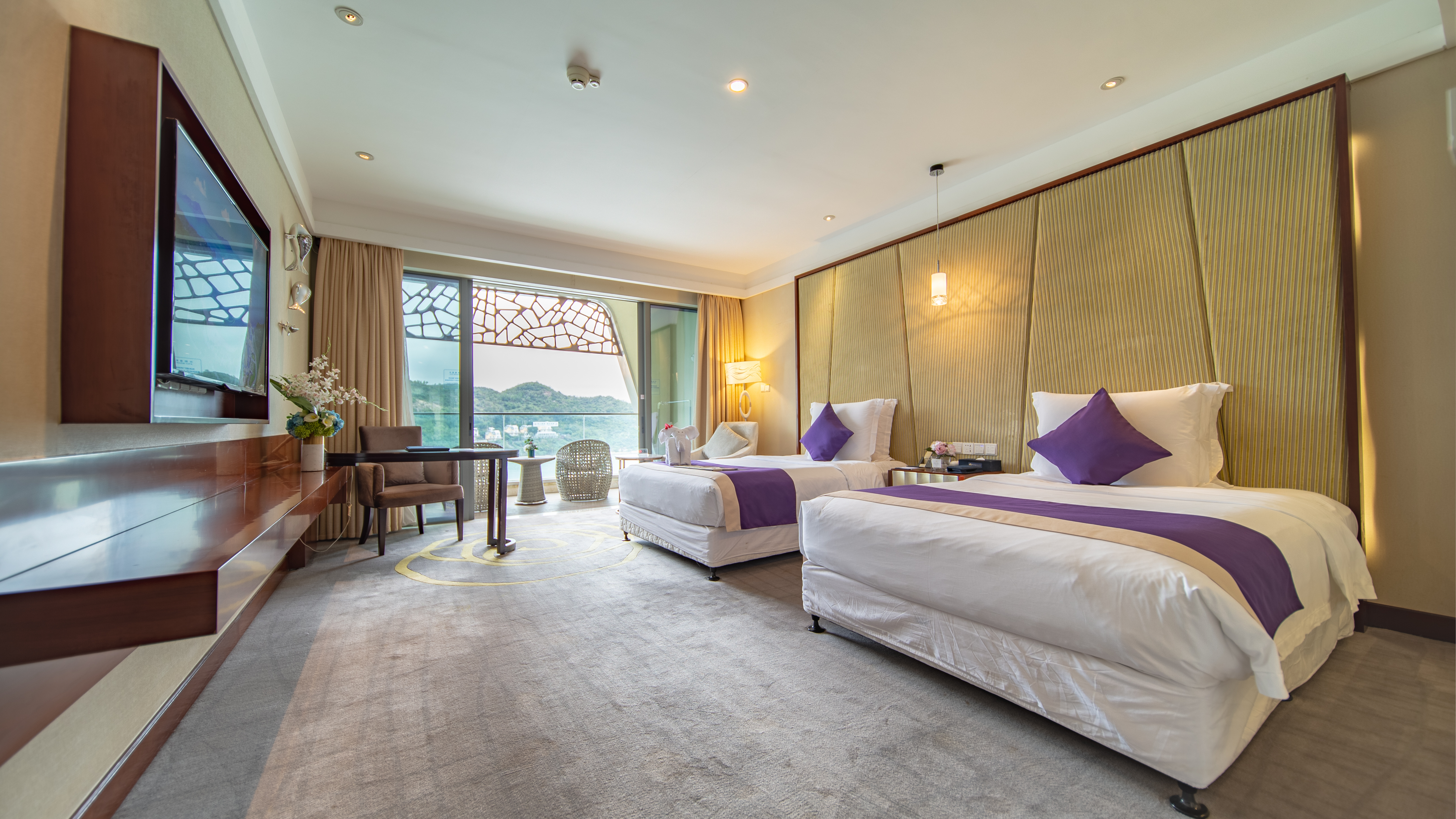 精选海景双床房