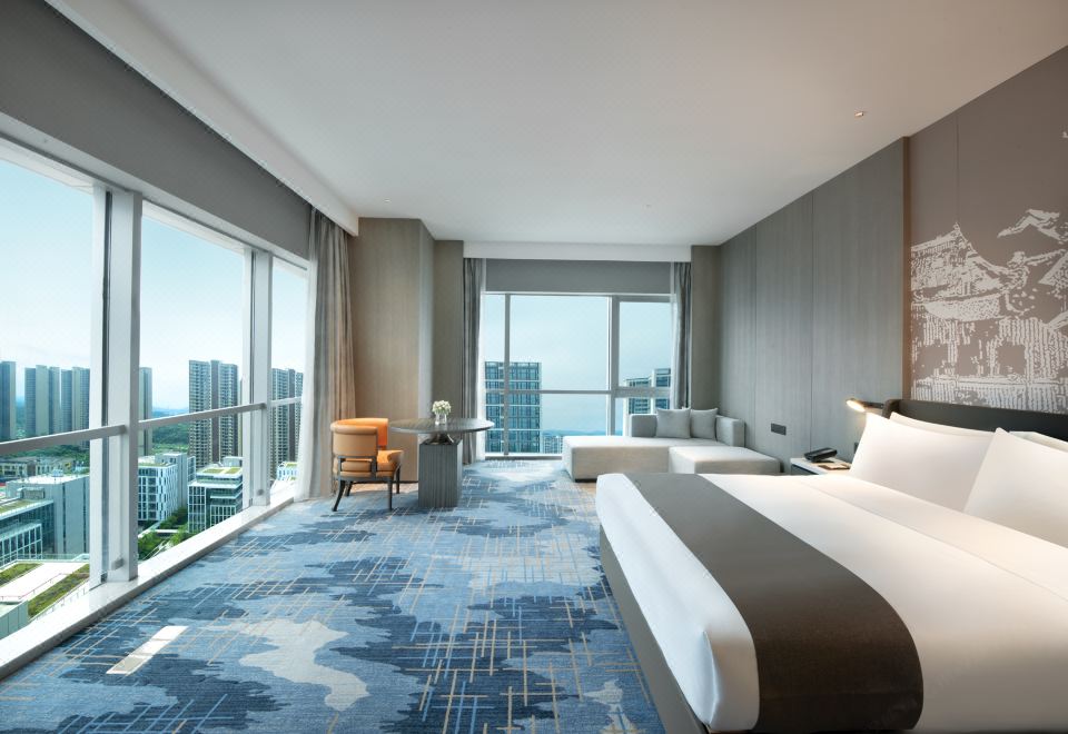 豪華園景大床房