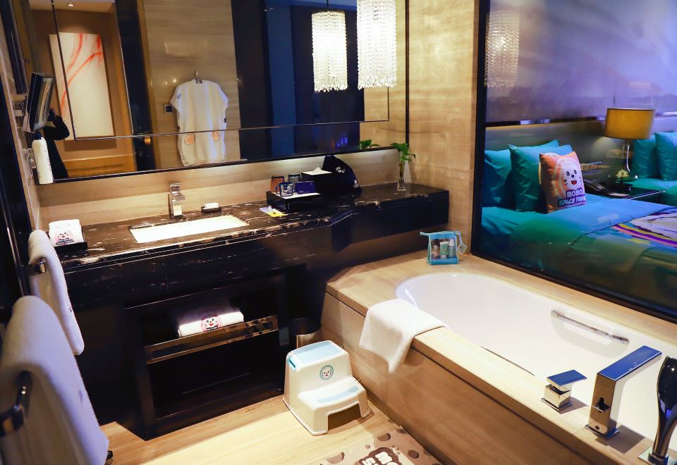 MOMO虎萌萌亲子主题双床房