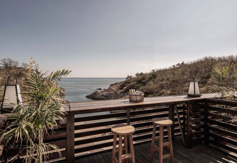 海景?日出露臺大床房