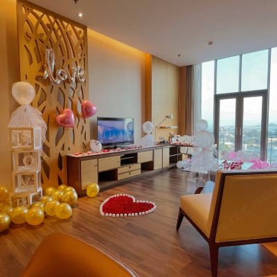 浪漫滿屋歡樂海岸套房 深圳歡樂海岸萬豪行政公寓優惠