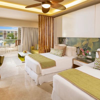 Two Double Preferred Club Junior Suite with Pool View Dreams Onyx Resort & Spa - All Inclusive Promo Code