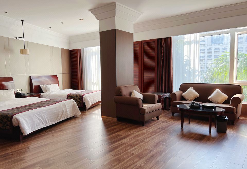 轻奢森林氧吧双床房