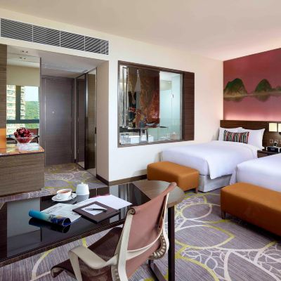 高級房 雙床 花園景觀 高樓層 香港九龍東皇冠假日酒店優惠