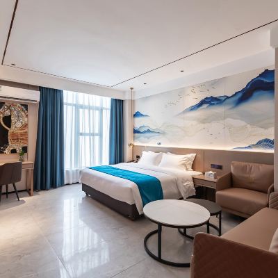 商務大床房（新風系統+ 飯店提供自助洗衣房） 萊卡登飯店（深圳福田口岸沙尾地鐵站店）優惠