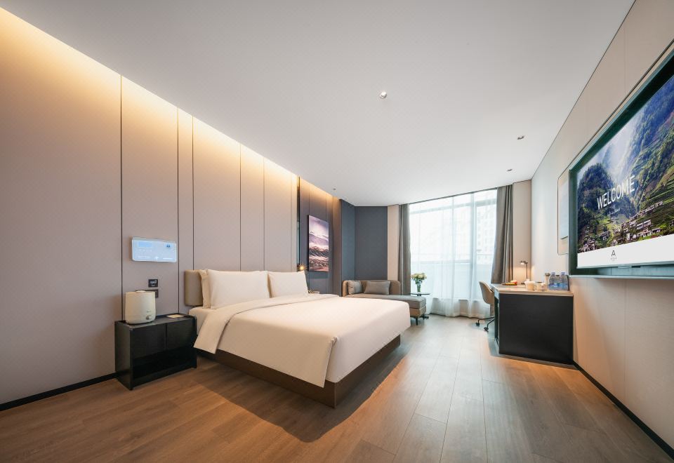 高級大床房（彌散&鼻吸供氧+加濕器+中央空調+小冰箱）