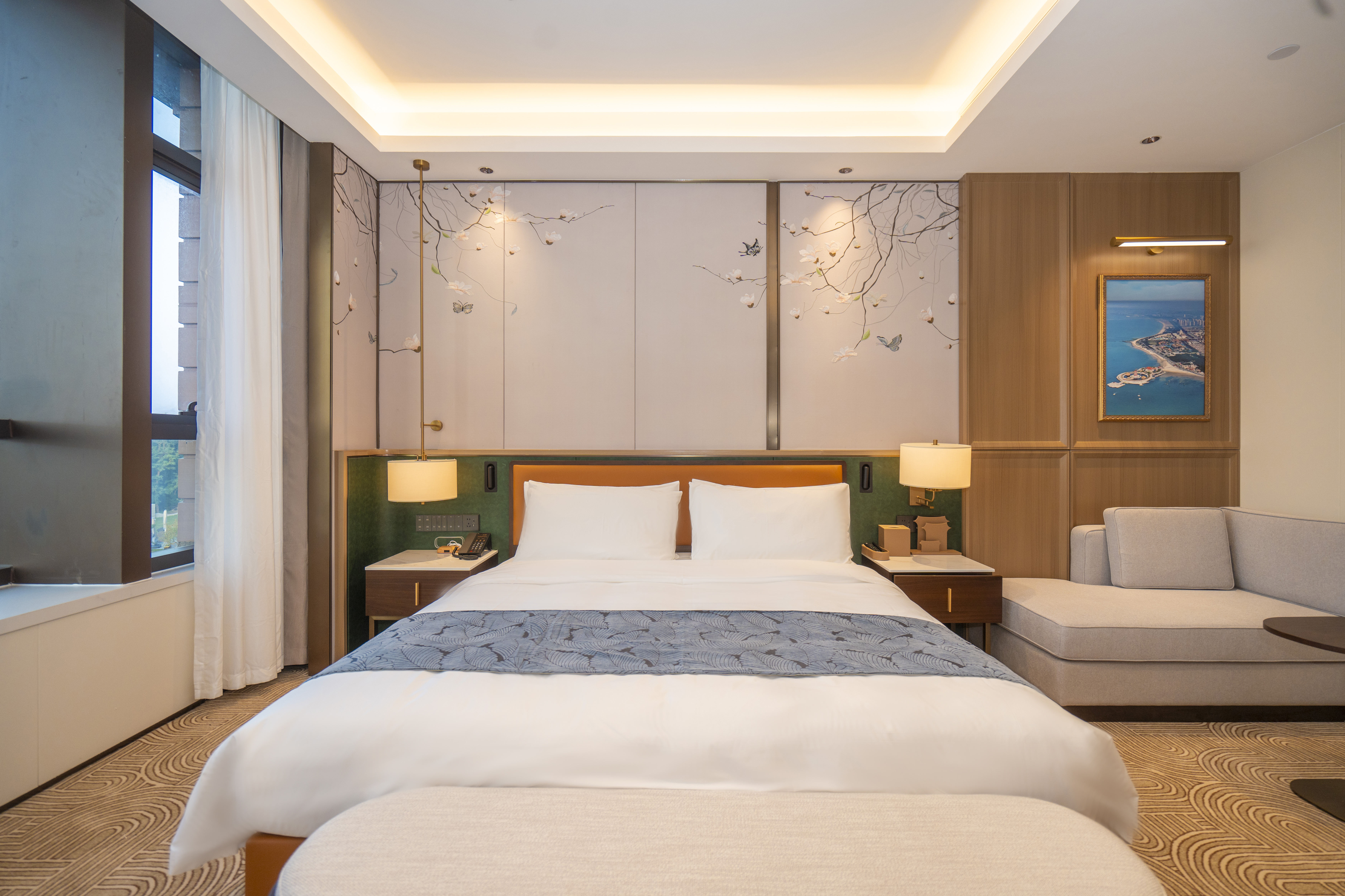 行政园景大床房