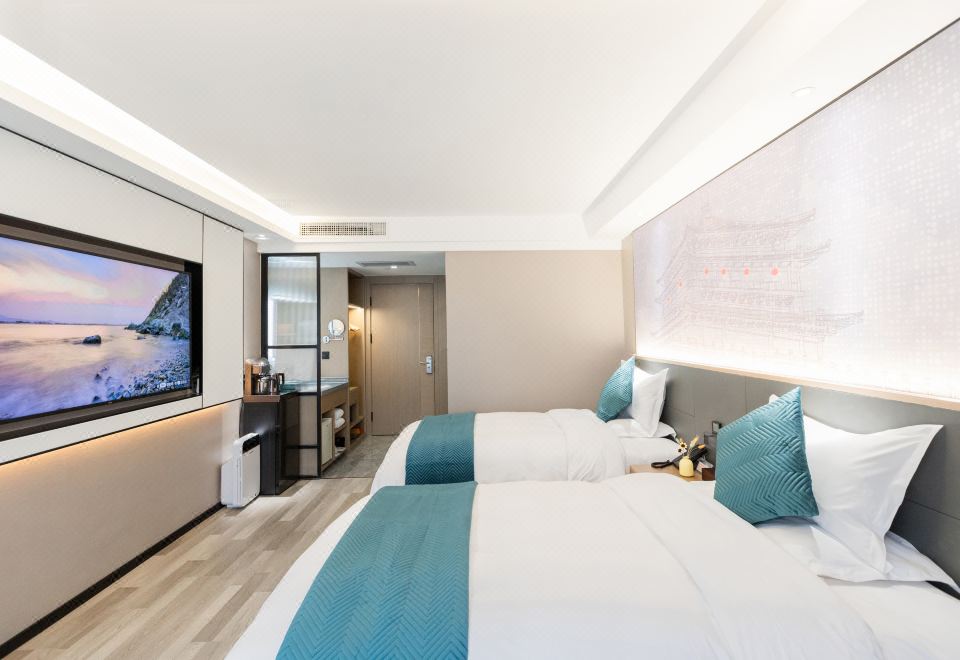 凈化輕雅雙床房