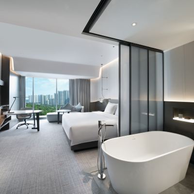 摩登商旅大床房 武漢光谷皇冠假日飯店優惠