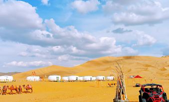 Dunhuang desert travel photography Yexiu XingKong desert camping base
