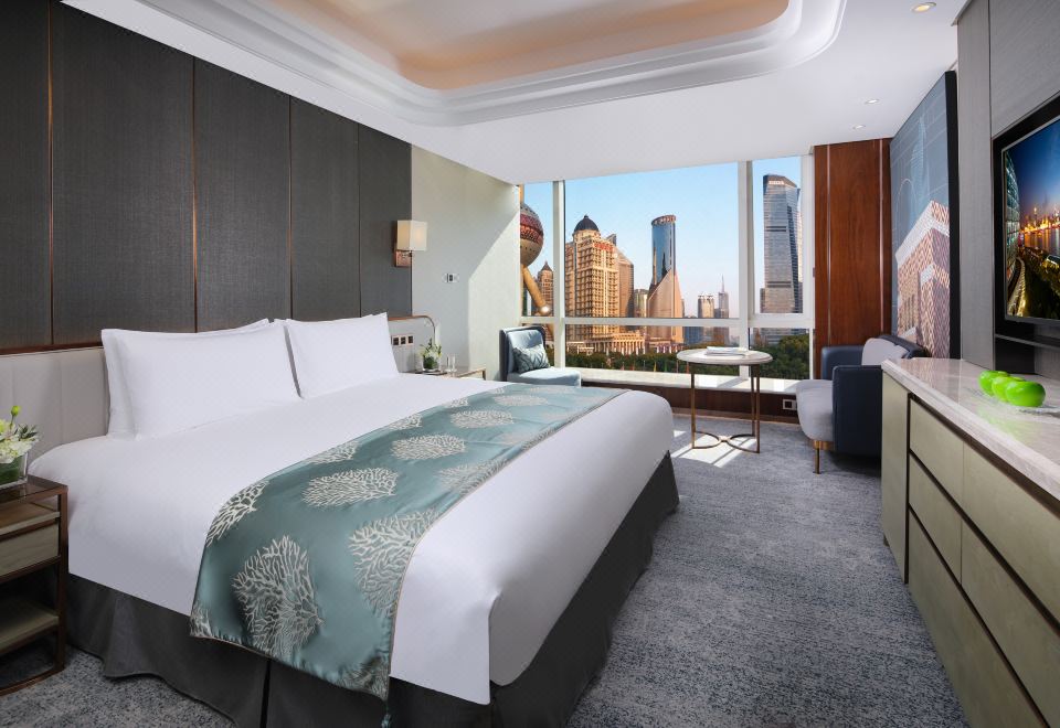 高级园景大床房