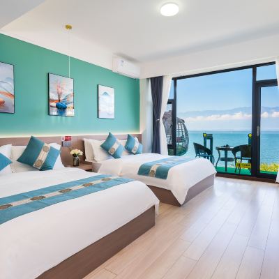 安然·温馨海景家庭房（一線海景+獨立陽台+智能馬桶）305 大理那裡小居海景客棧優惠