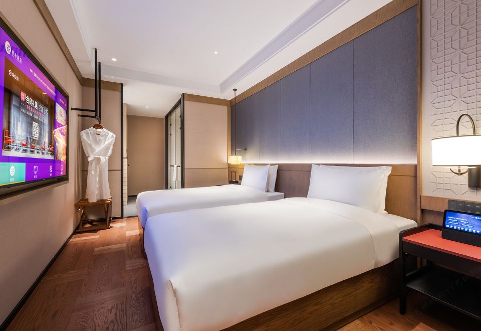 心悅高級雙床房（全屋智能+無線投屏+金可兒床墊）