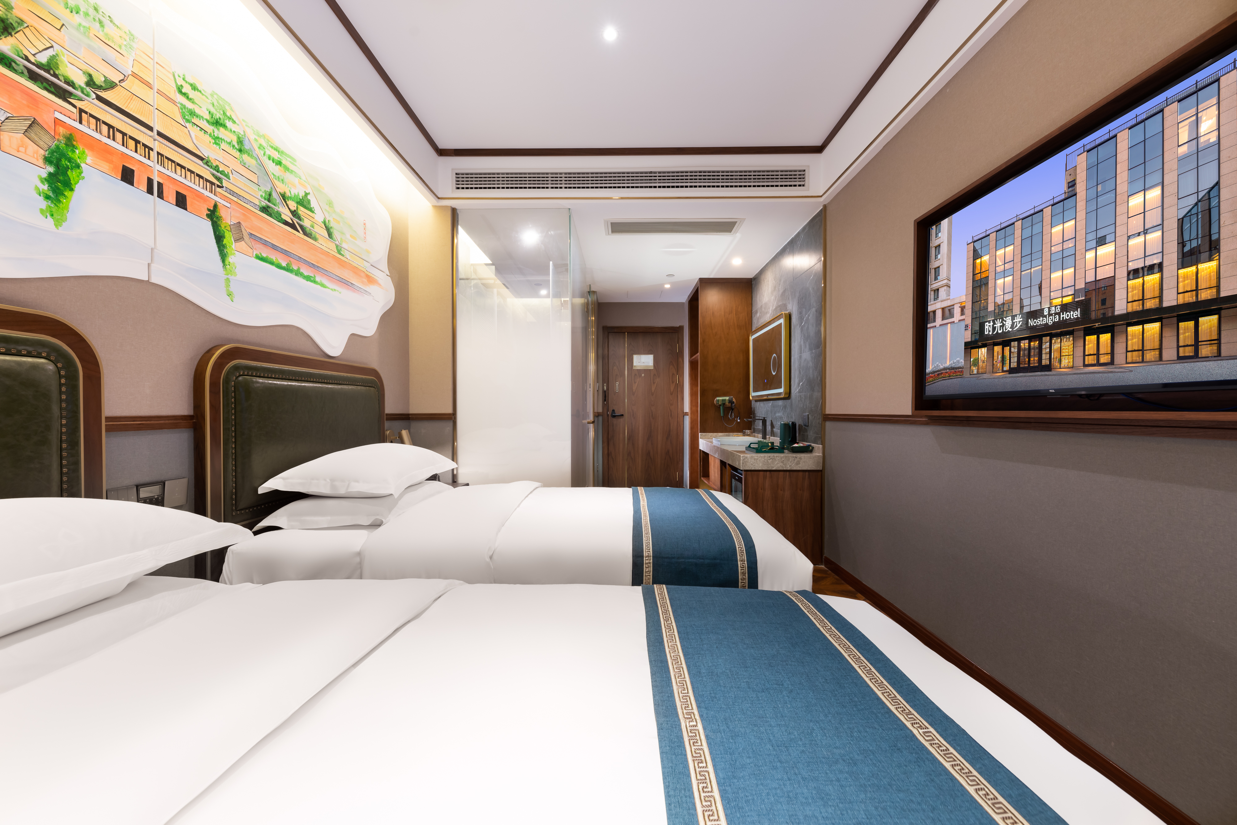 甄选商务双床房（深睡记忆枕+零压床垫+智能投屏）