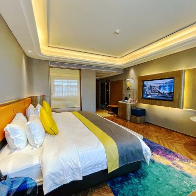 漫悅洲際大床房（洗衣機+冰箱+智能客控） 漫悅國際飯店（惠州仲愷TCL科技大廈店）優惠