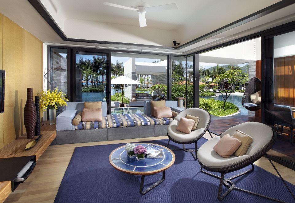 單臥別墅+大床+戶外休閑區