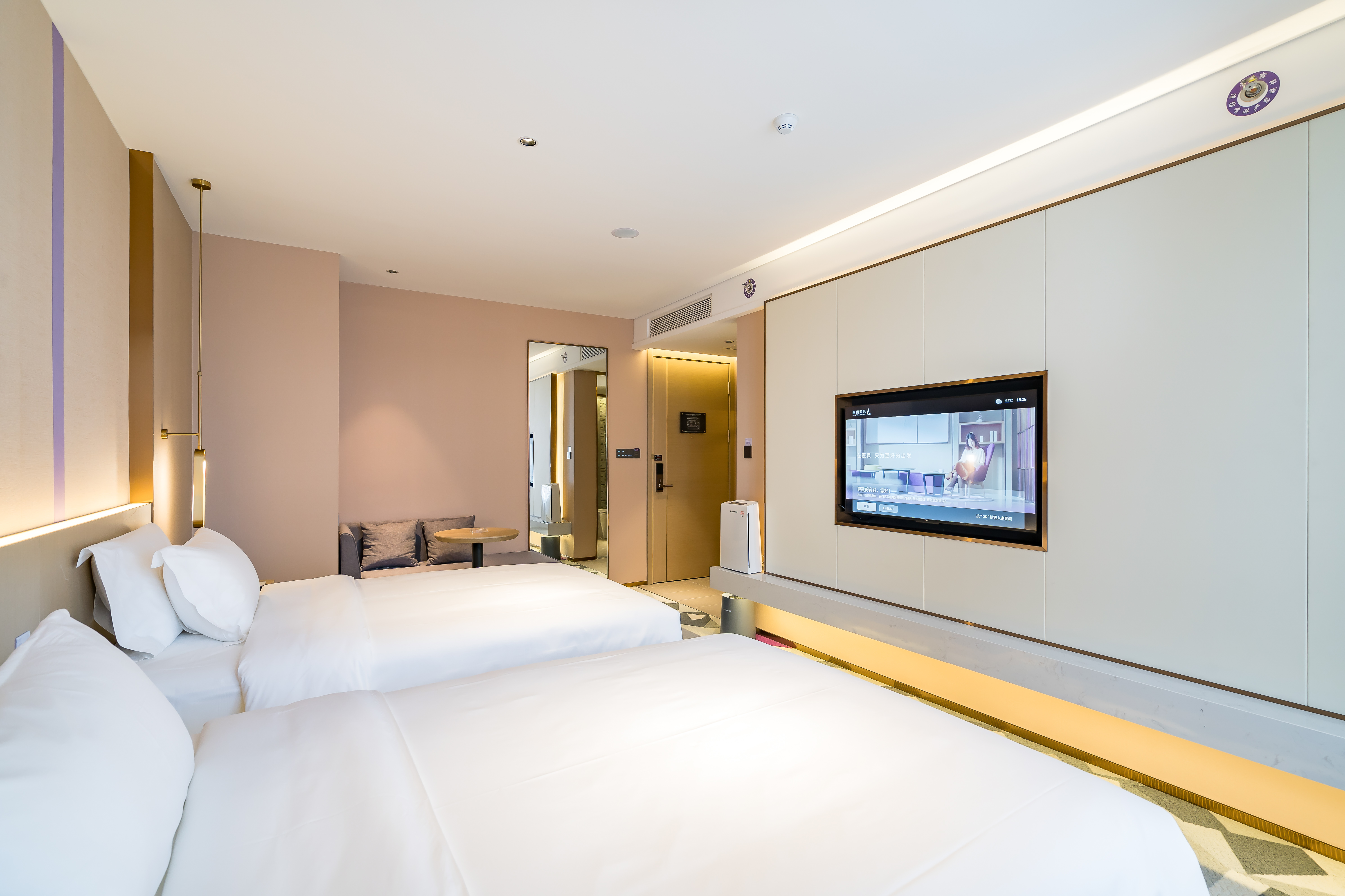 商务双床房（智能客控+可投屏+慕思床垫）