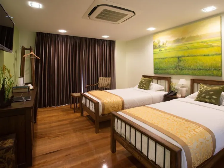 ห้องดีลักซ์ เตียงแฝด