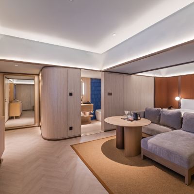 套房（人體感應+城市夜景） 桔子水晶杭州武林廣場銀泰飯店優惠