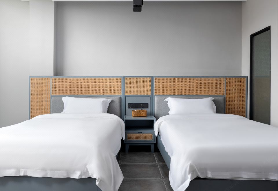 臻选影音双床房（超大玻璃窗+巨幕投影+暖气加持）