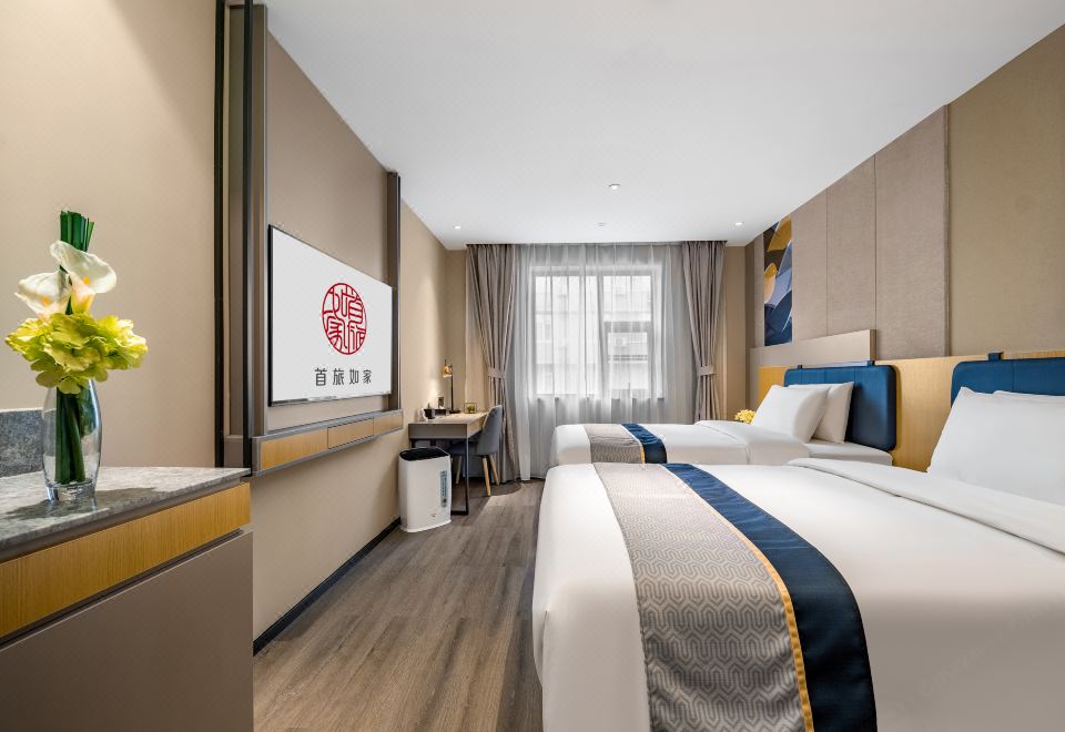 安心睡安睡雙床房（零壓床墊+空氣凈化器）