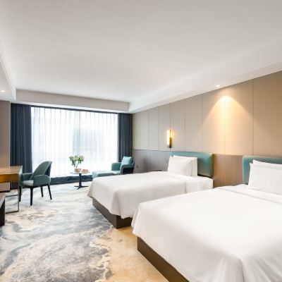高級雙床房（裸棉+大落地窗） 綿陽高新亞朵X飯店優惠