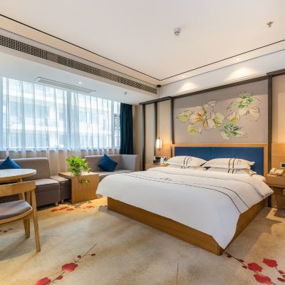 花園景智能大床房（智能客控+沙發+冰箱） 畢節漫步空中花園酒店（畢節區政府店）優惠