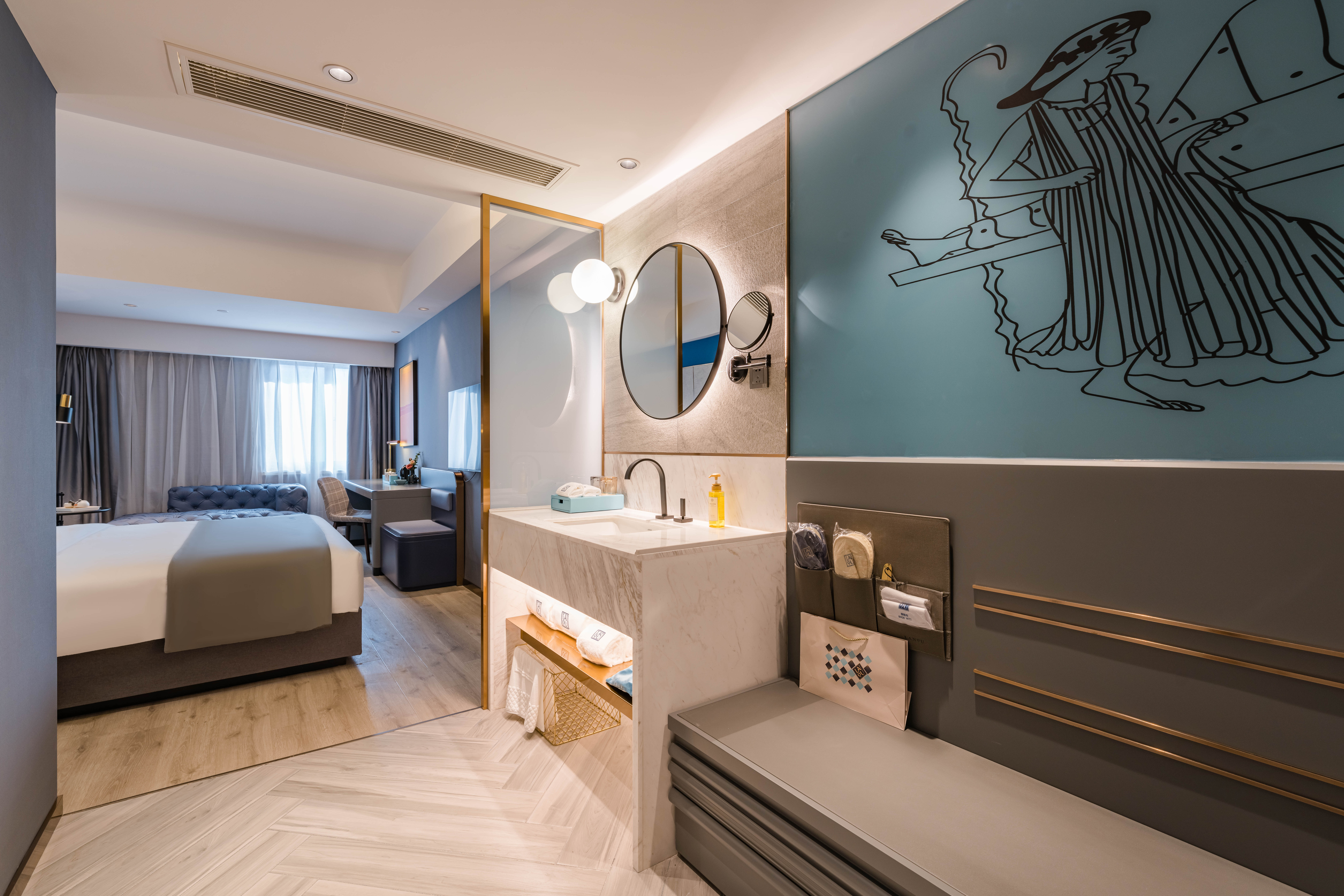 尊贵大床房（金可儿睡眠床垫+全屋智控+小冰箱）