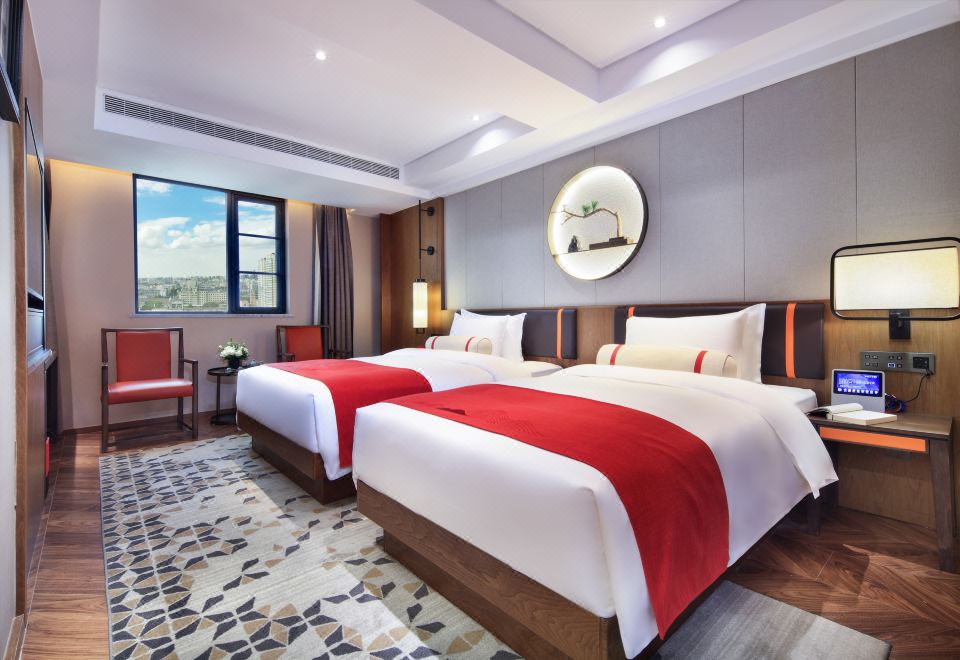 逸雅景致家庭双床房（智能客控+零压助眠+乾湿分离）