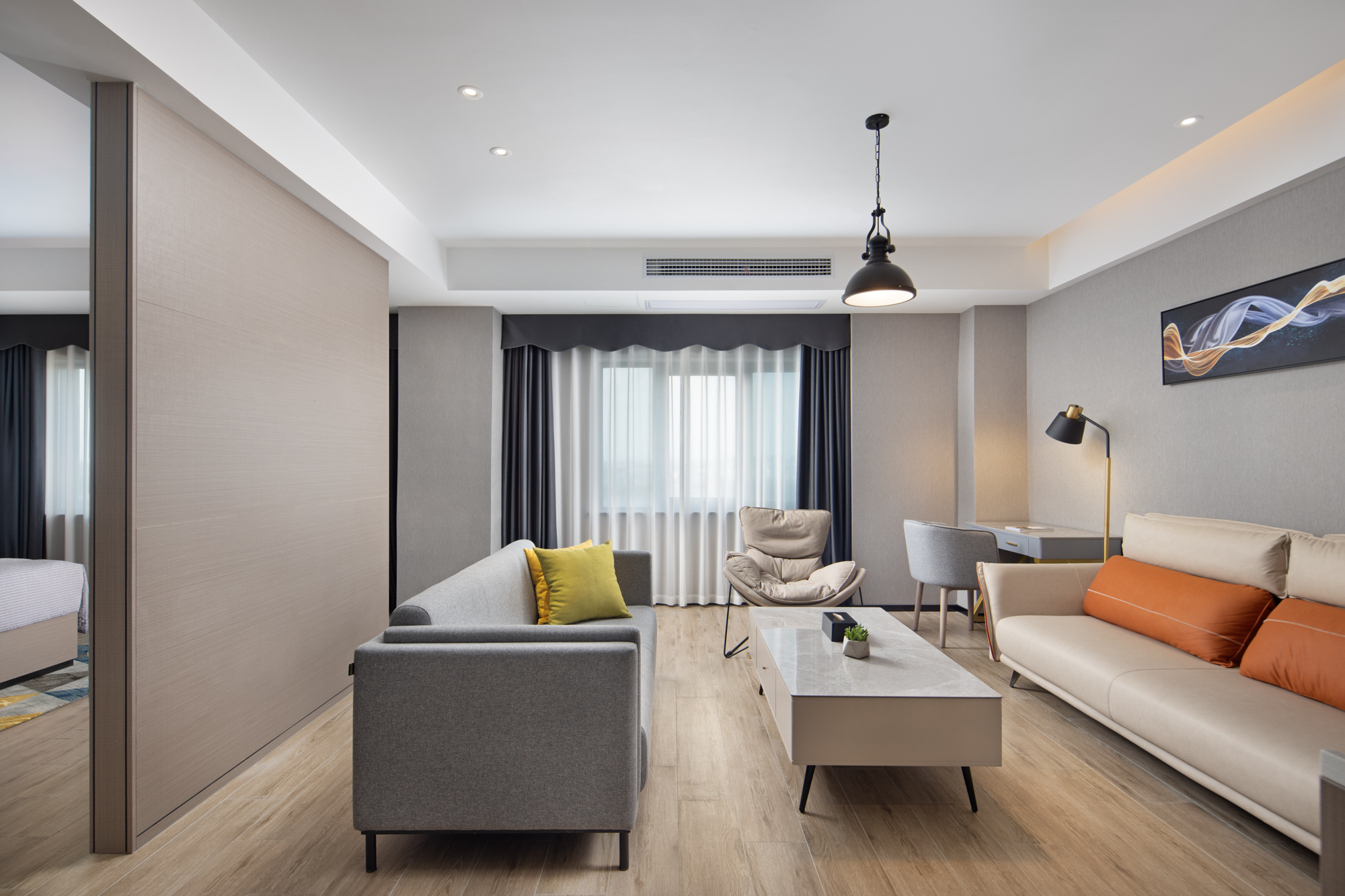 行政套房（智能马桶+Acca Kappa洗护用品+小冰箱）