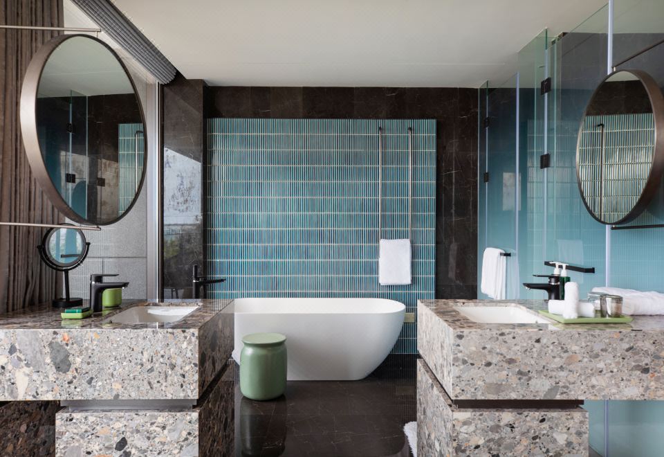 开放式庭院套房