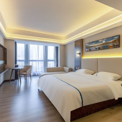 OSH·城景大床房【城市美景+洽談圓桌椅+寬敞通透】 奧尚酒店公寓（佛山均安樂滙城店）優惠