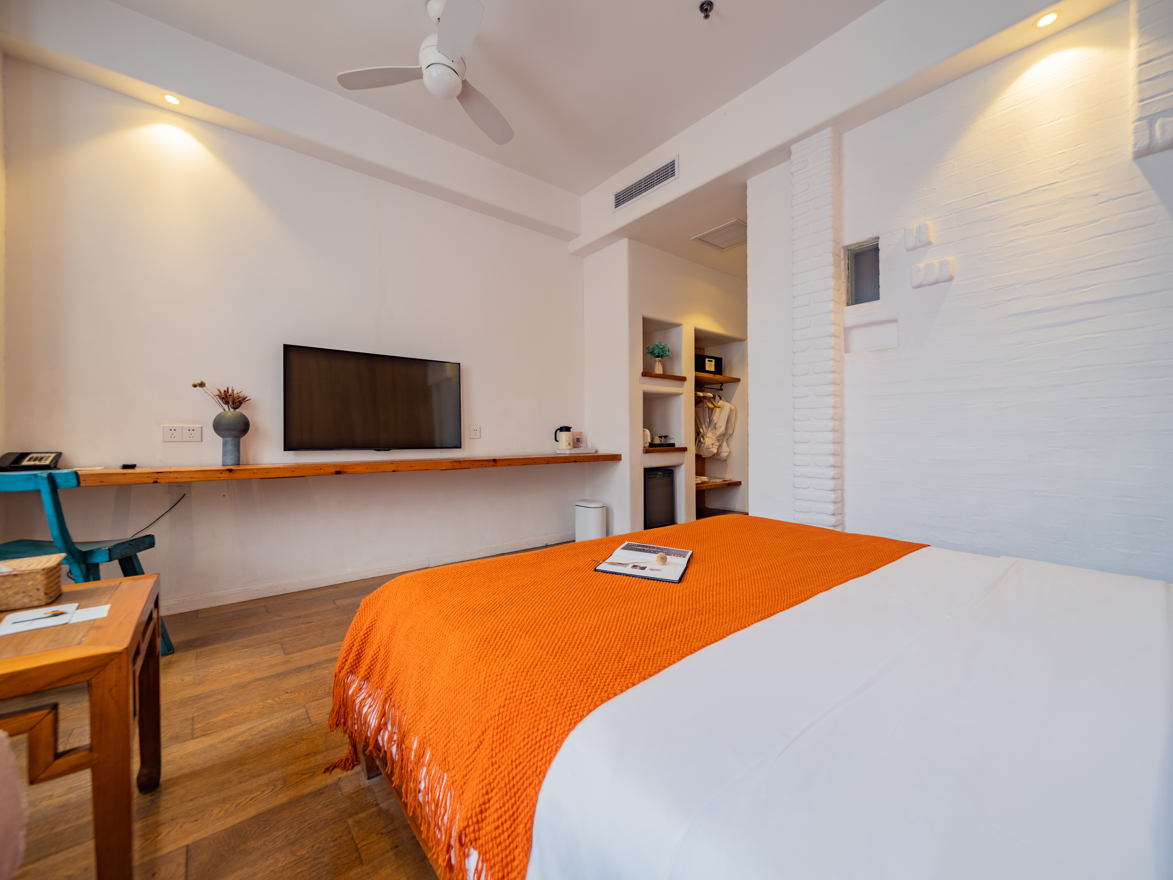 晴光满室?Plush零压大床房【min冰箱+乾湿分离】