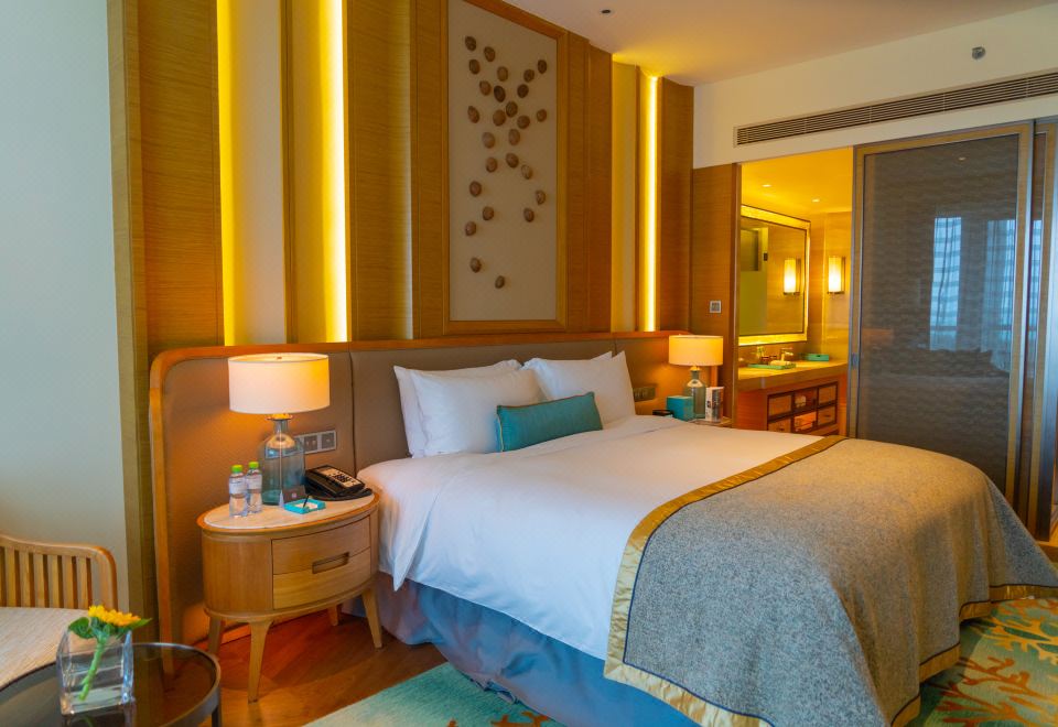 高级园景大床房