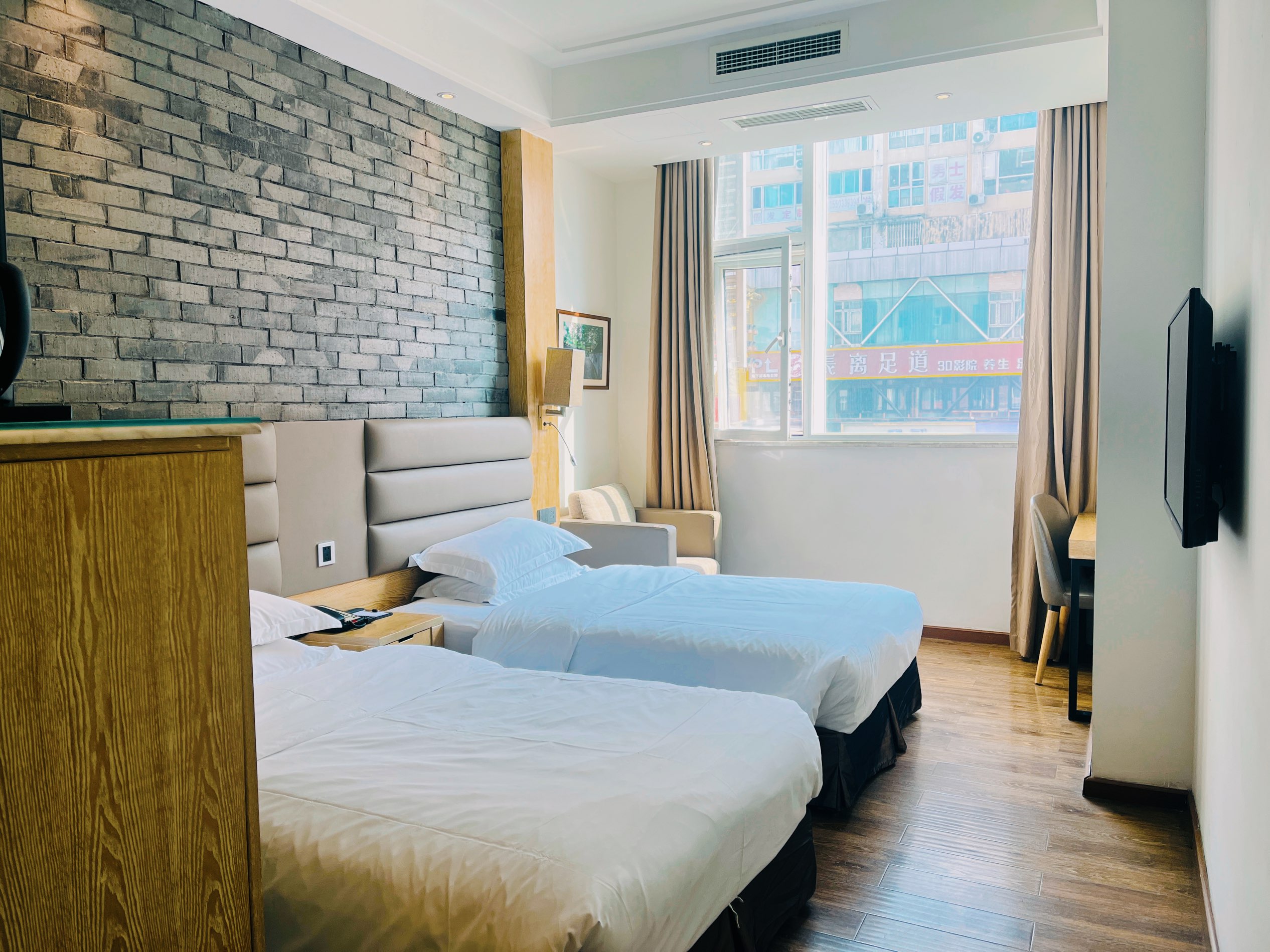 舒适双床房（雨淋顶喷+乾湿分离）