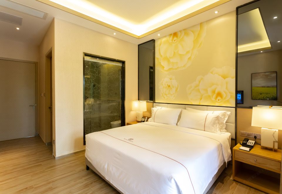 Yuetianxia Hot Spring HotelA Zone Hydrophilic Hot Spring Three Bedroom Villa