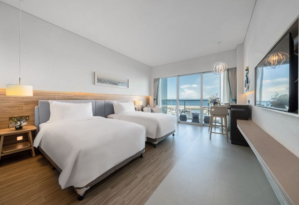 豪華海景雙床房