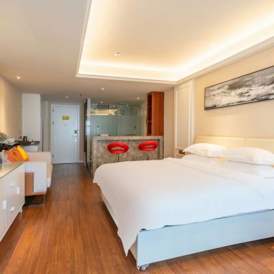 商務套房【商務會客區+品質傢俱】 維也納智好飯店（福州上下杭煙台山公園店）優惠