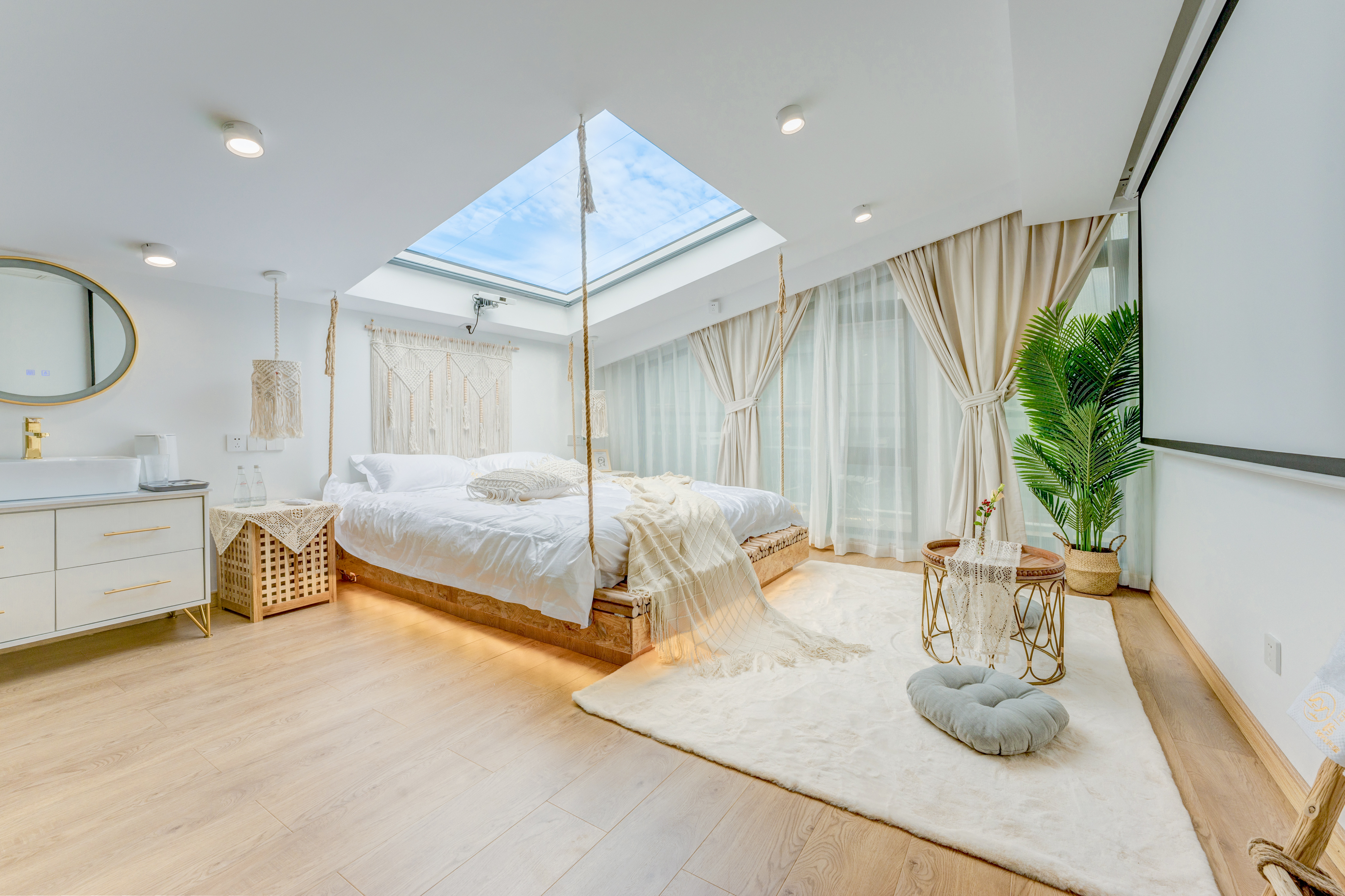 枕星-北欧星空房