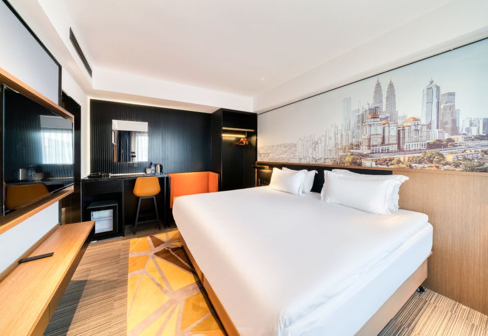 滚来滚去超大床房（零压床垫+洗PP智能马桶+手机投屏）