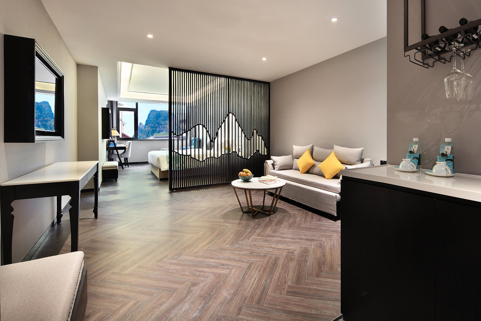 希岸女神套房（经典优雅｜智慧客控｜风尚投屏）