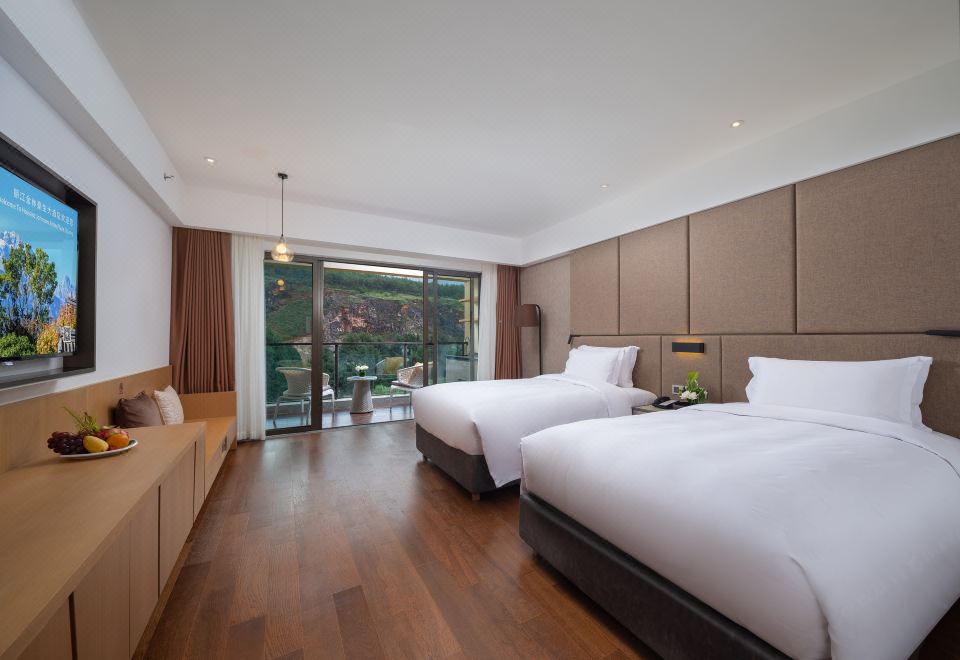 雅緻露台雙床房