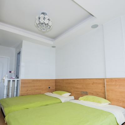 海景雙床房 珠海外伶仃島蔚藍美域客棧優惠