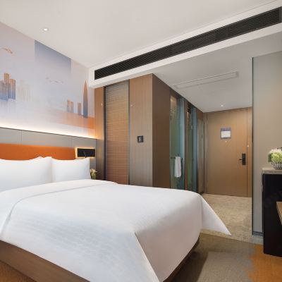 舒適園景房-大床 北京南站希爾頓歡朋飯店優惠