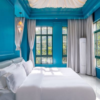 傣族|奢享270°全景浴缸陽台大床房 昆明阿迷·藝宿優惠