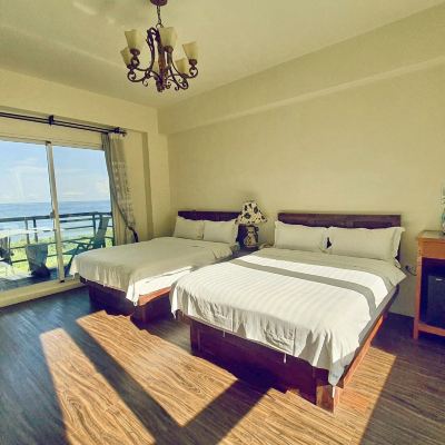 海景四人房 花蓮草海桐海景民宿優惠
