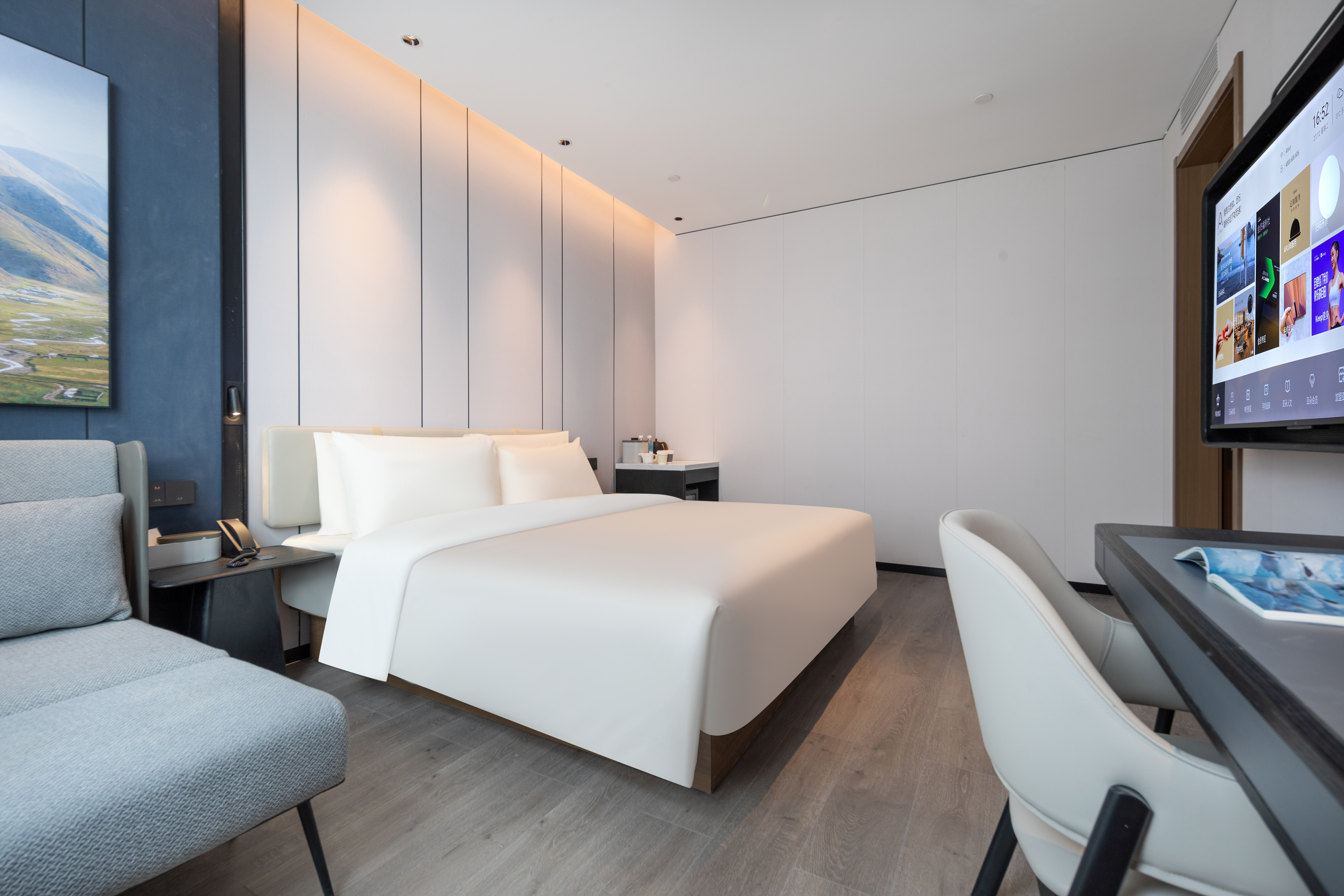 行政大床房（55寸投屏电视+迷你冰箱）