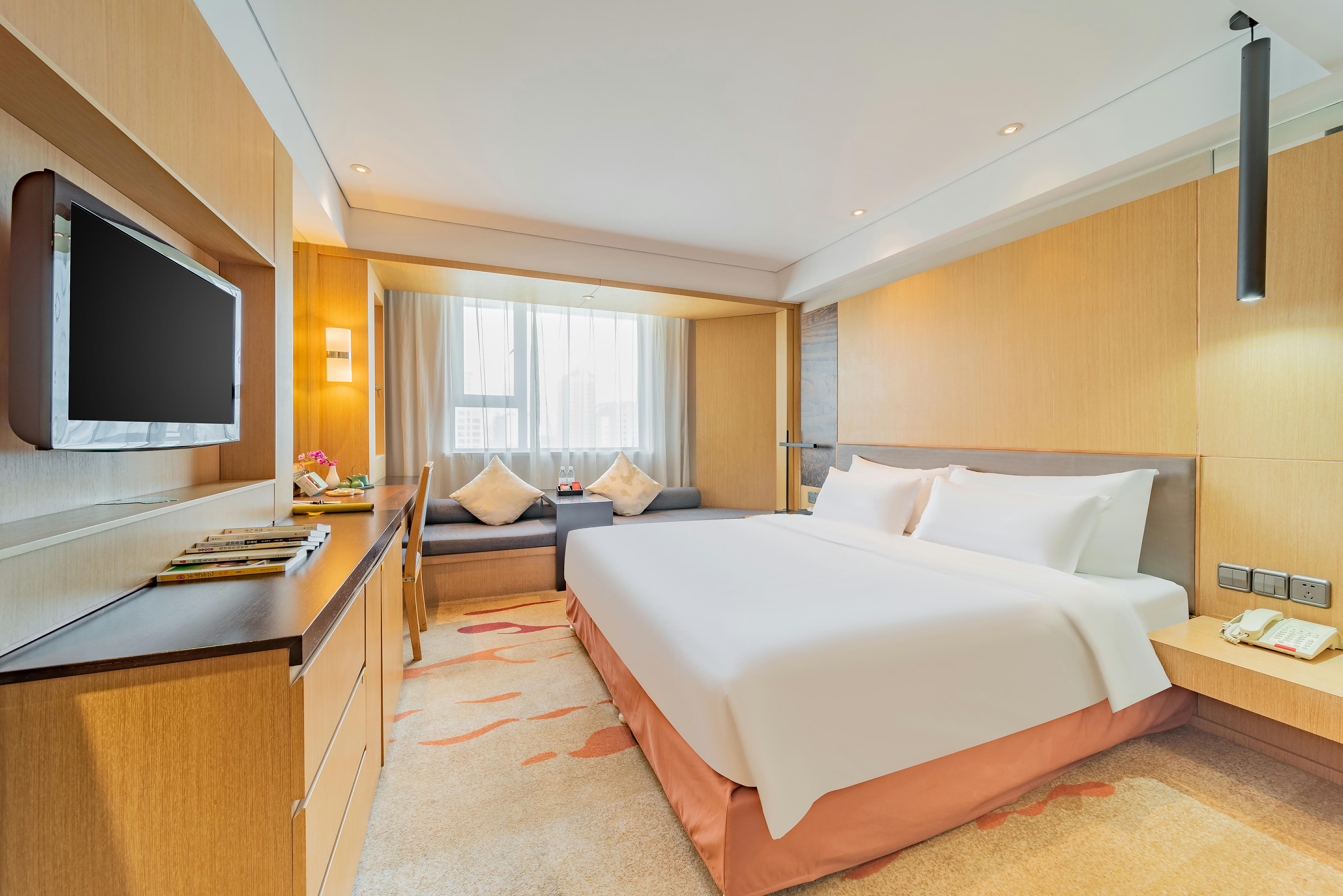 茶韵大床房（小冰箱+禅意茶具）