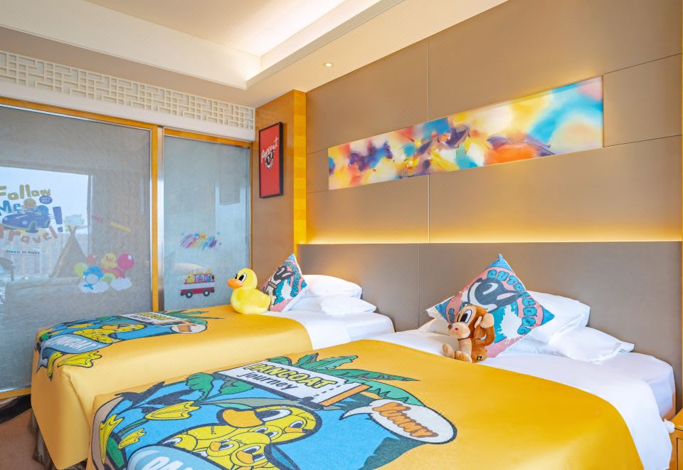 盼酷主題雙床房